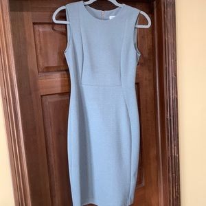 Calvin Klein |gray midi dress |size 2